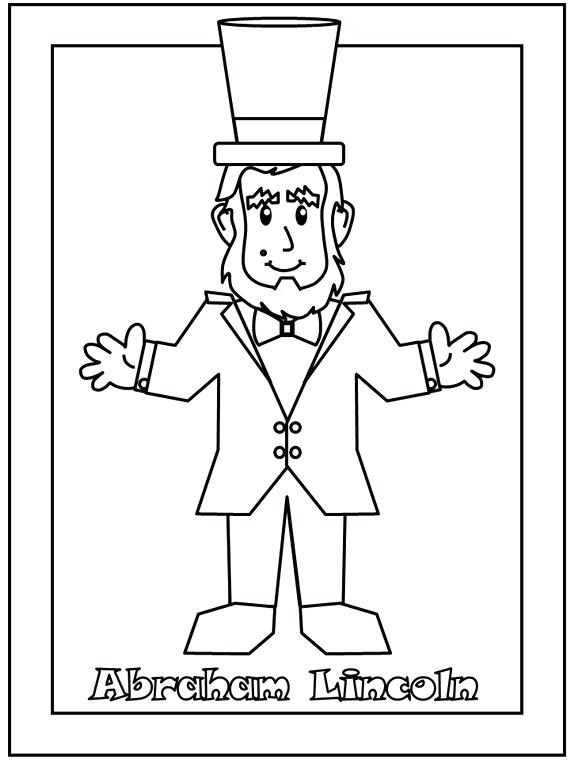 570x760 Presidents Day Coloring Pages Presidents Day Coloring Pages