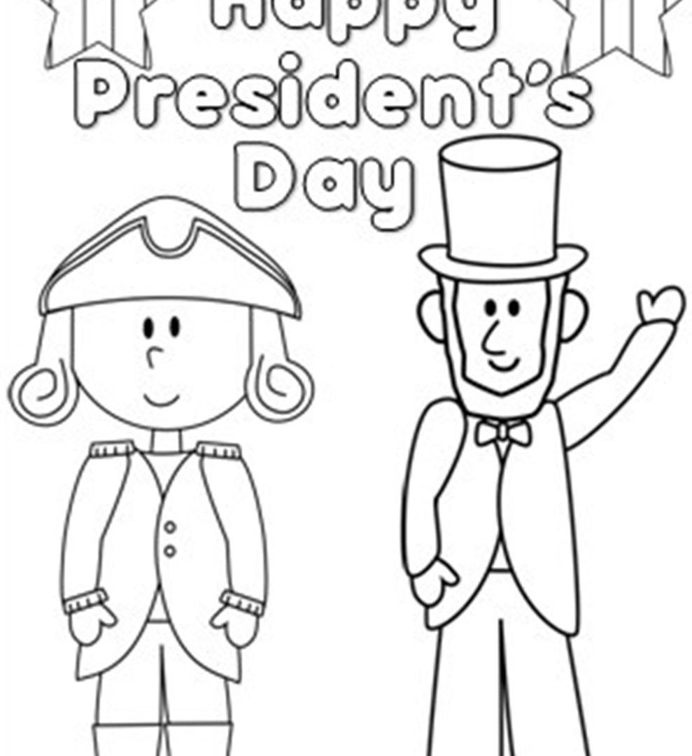 989x1080 Presidents Day Coloring Pages Printable Acpra