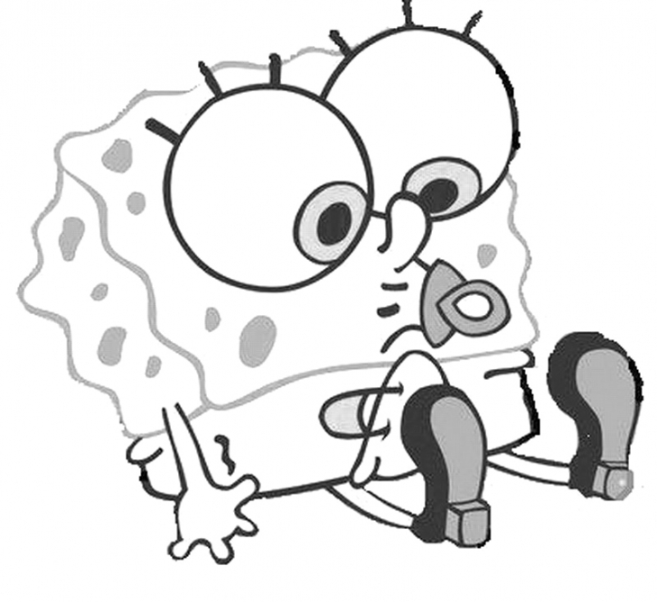 730x669 Free Printable Spongebob Squarepants Coloring Pages For Kids