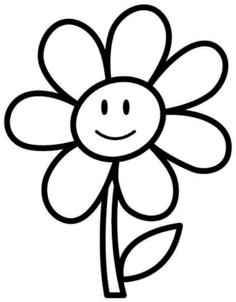 799x1024 Printable Flower Coloring Pages