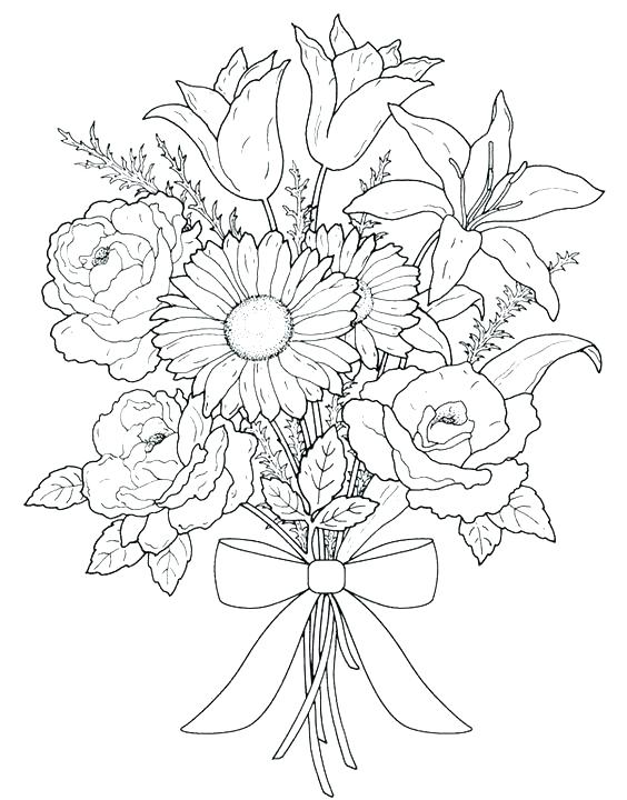 564x720 Beautiful Coloring Pages For Adults
