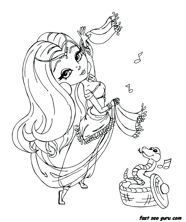 736x878 Pretty Girl Coloring Pages