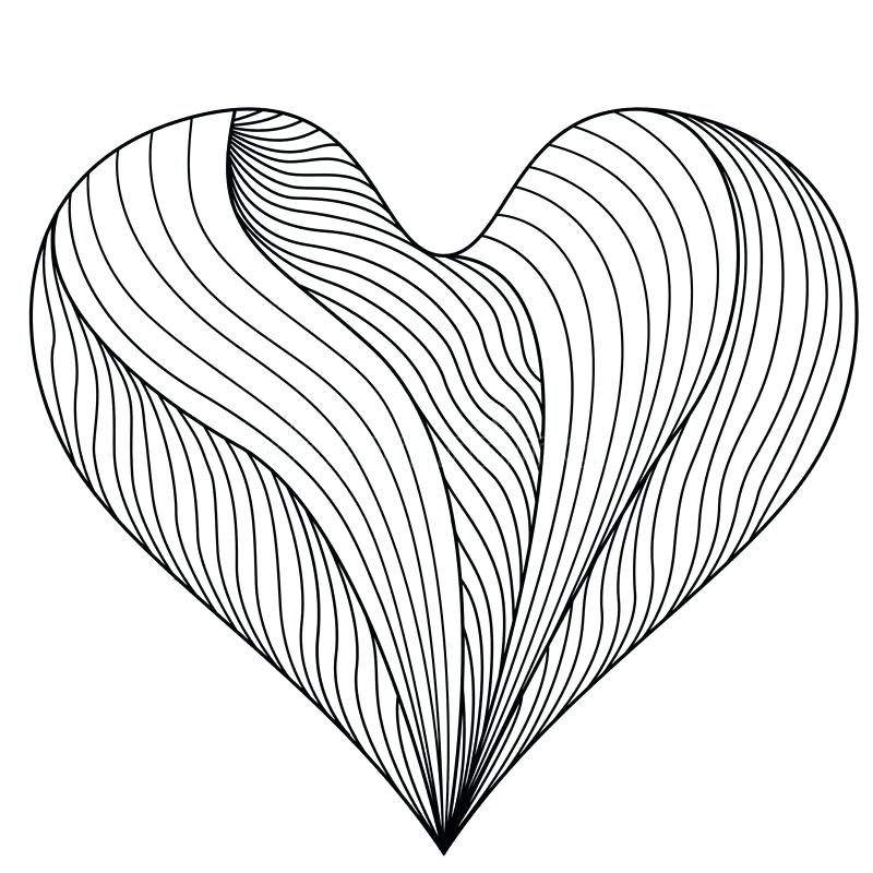 800x800 Cute Heart Coloring Pages Printable Cute Heart Coloring Pages