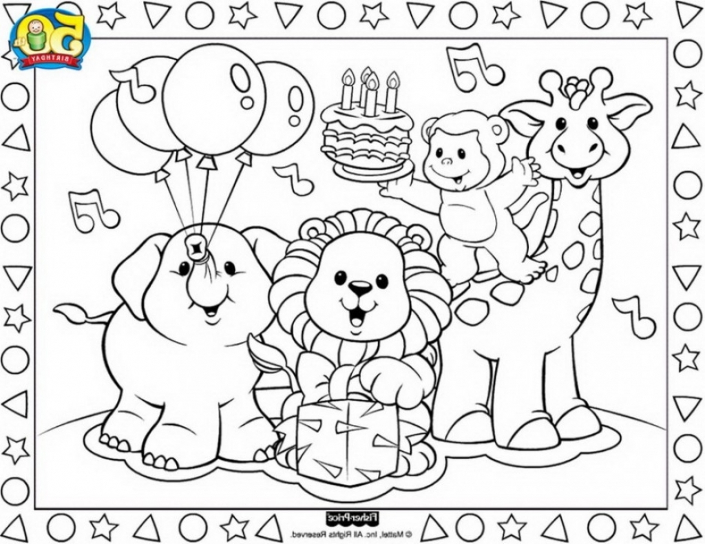 1024x790 Fisher Price Coloring Pages