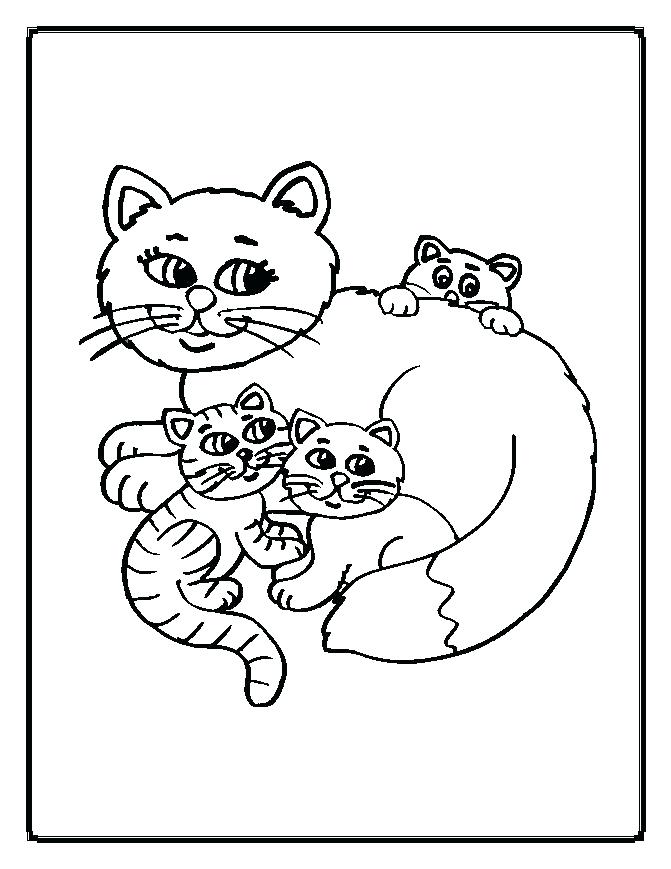 671x869 Cats Coloring Page Cat Coloring Pages For Kids Cats Coloring Pages