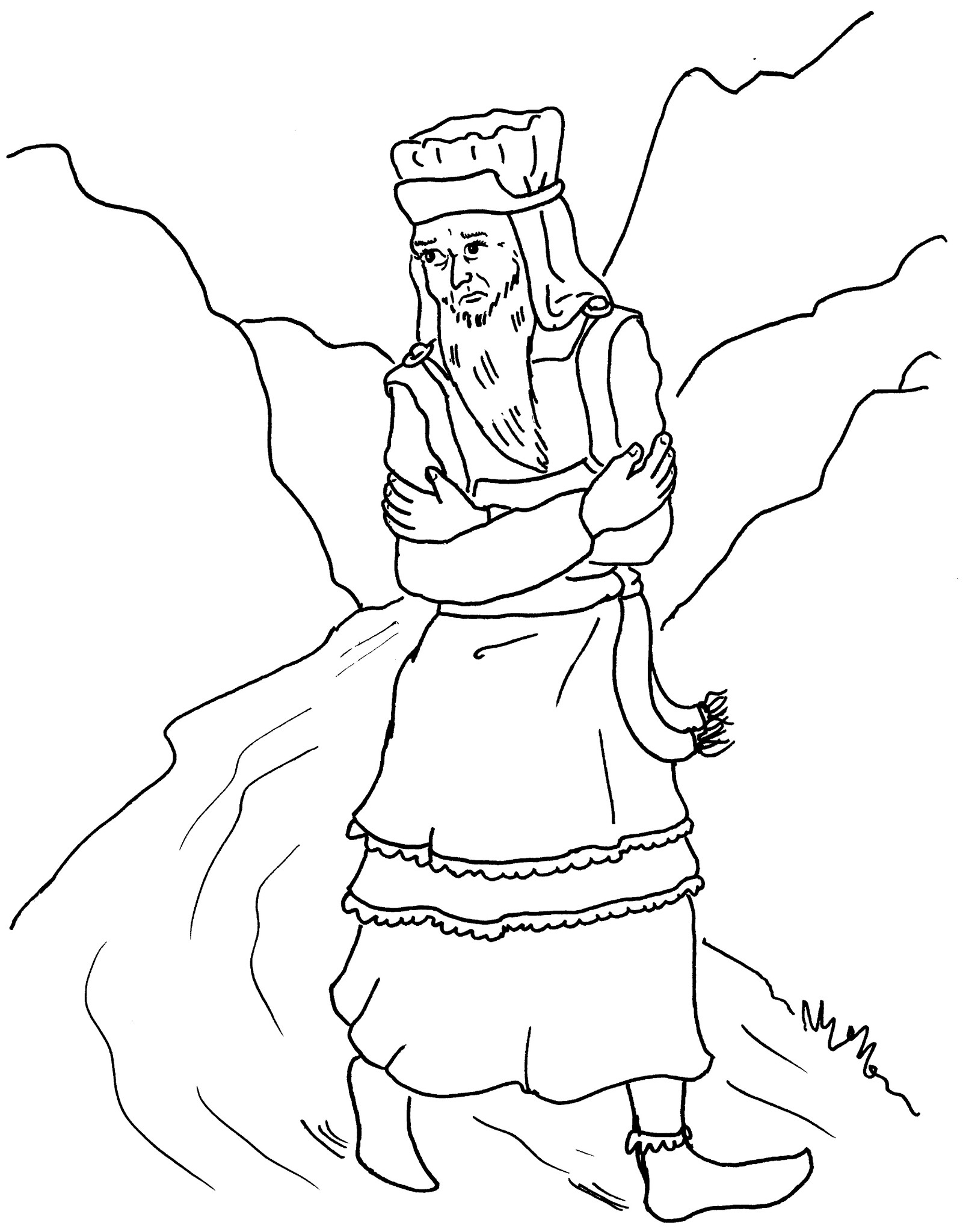 1601x2048 Good Samaritan Coloring Pages