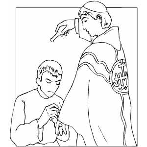 Priest Coloring Page at GetDrawings | Free download