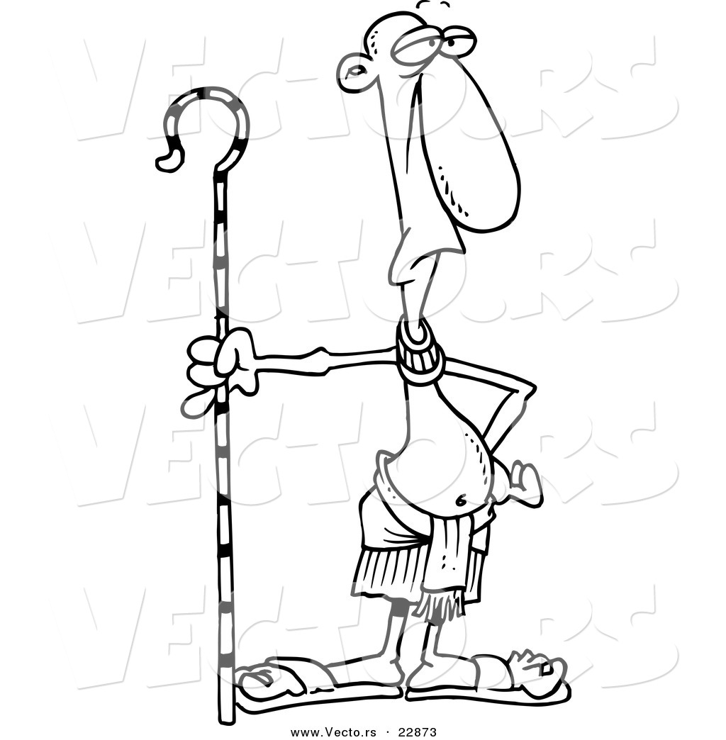 1024x1044 Vector Of A Cartoon Priest