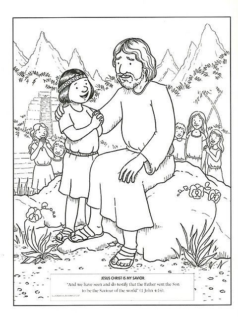 480x640 Lds Primary Coloring Pages