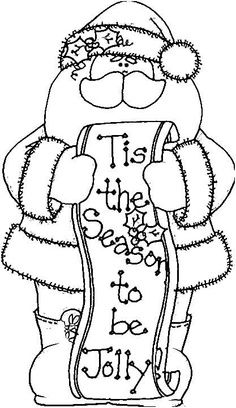 236x408 Primitive Christmas Redwork Patterns Christmas Santa Embroidery