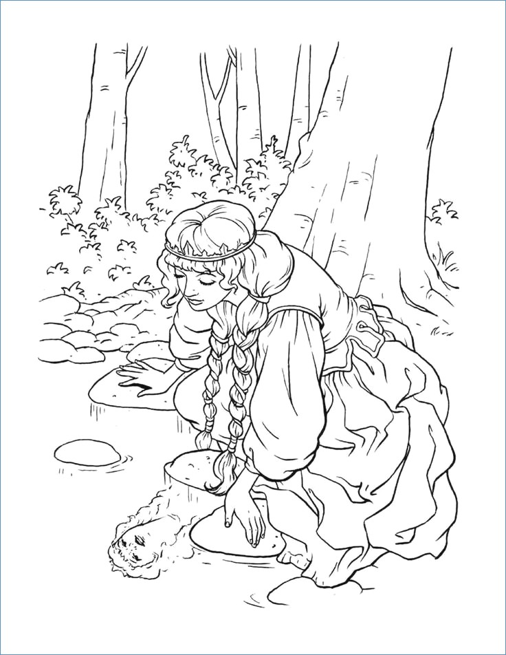 736x952 Prince And Princess On Horse Coloring Page