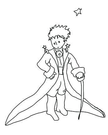 345x430 Prince Coloring Page Click The Little Prince Coloring Page