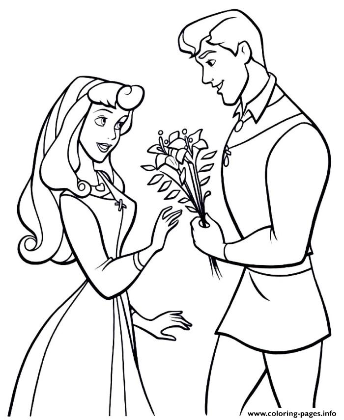 700x856 Princess And Prince Coloring Pages Princess And Prince Coloring