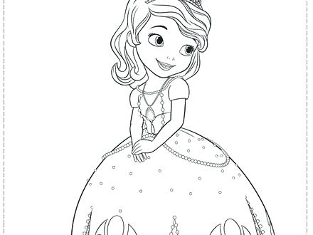 440x330 Sofia Printable Coloring Pages Princess Amber Coloring Pages