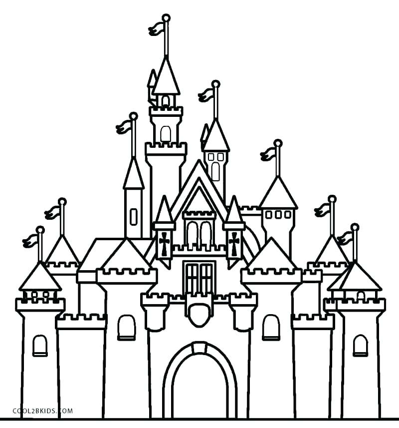 800x857 Princess Castle Coloring Page Castle Color Page Castle Coloring