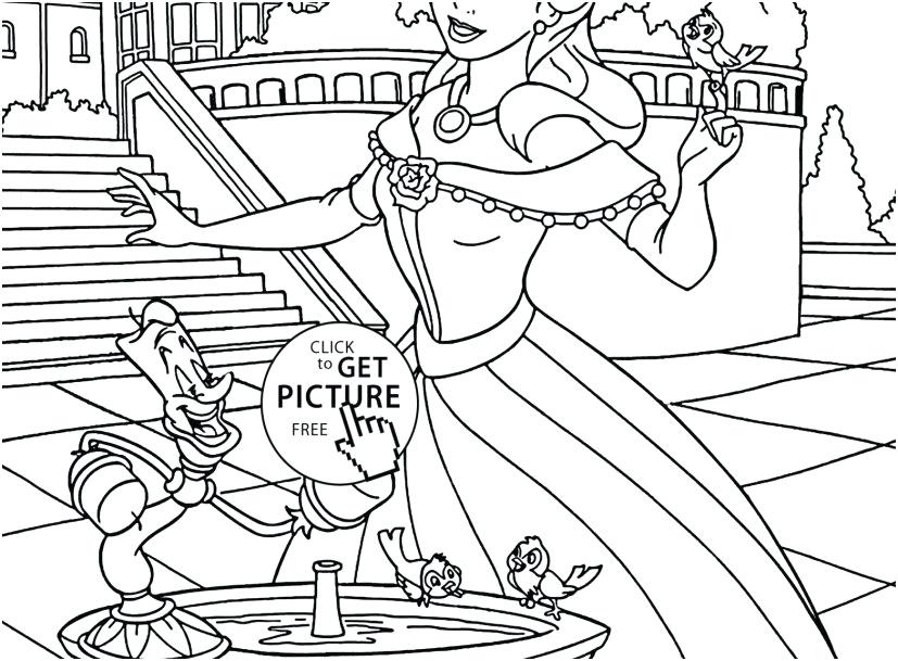 827x609 Princess Castle Coloring Pages