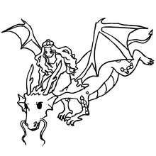 220x220 Dragon Saving A Princess Coloring Book Pages Dragons
