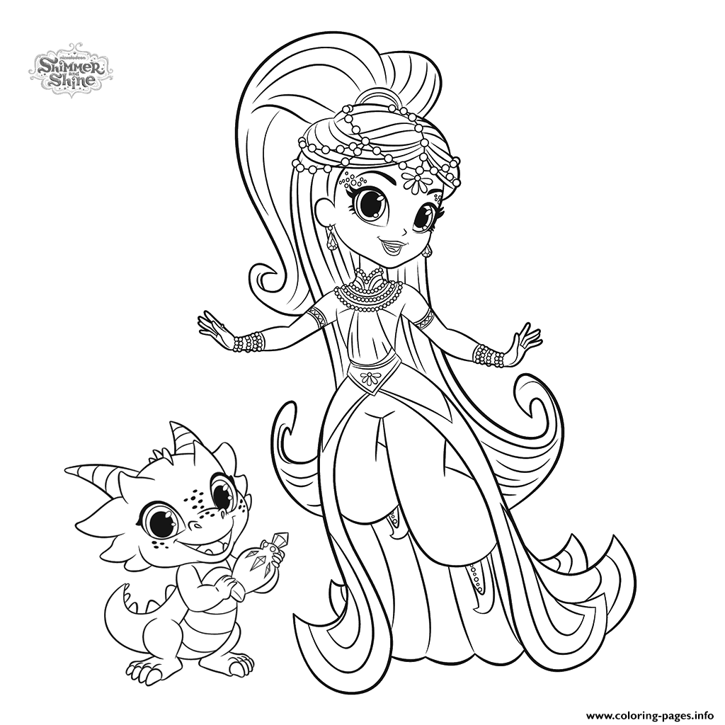 1024x1024 Princess And Dragon Coloring Pages Download