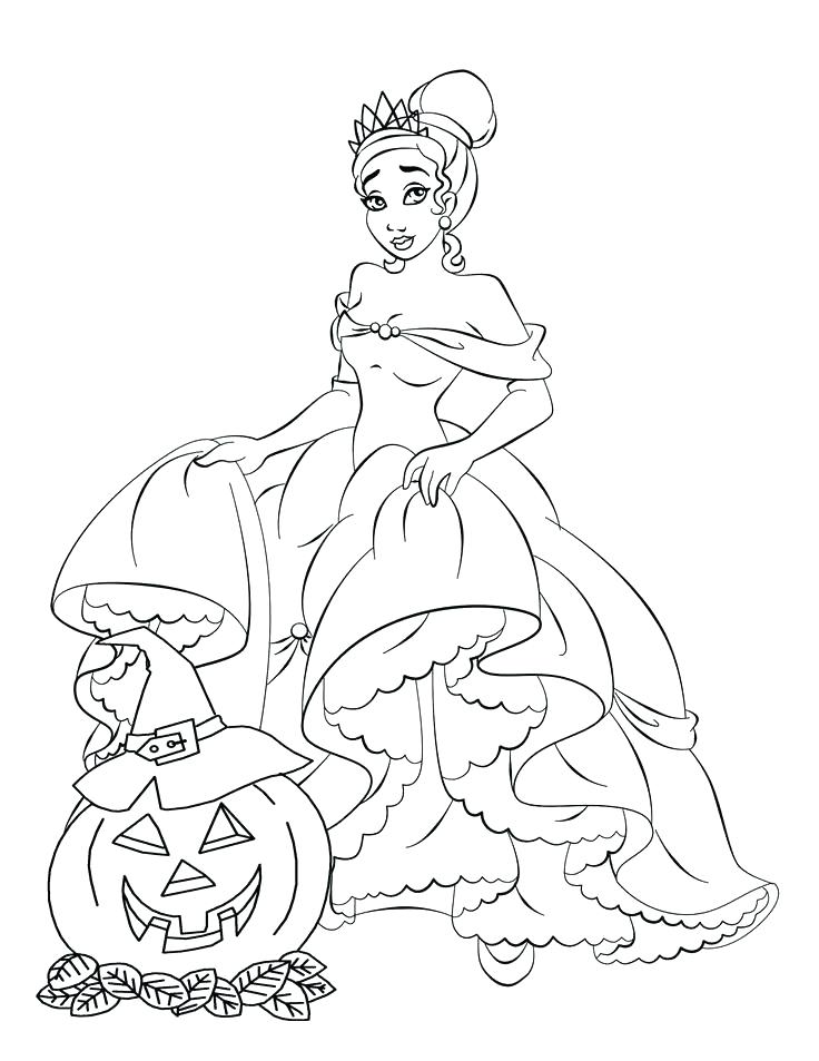736x953 Princess Coloring Pages Princess Coloring Page Id Princess Tiana