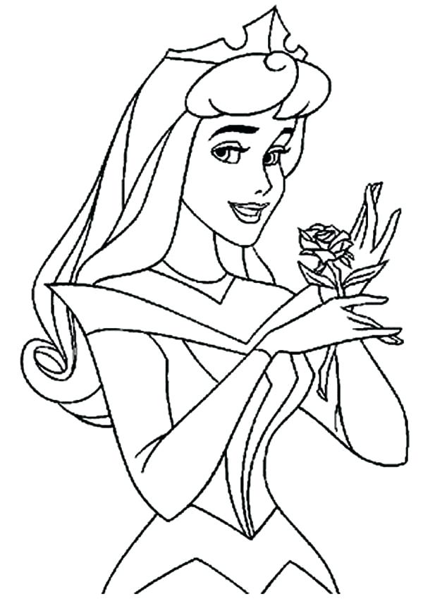 600x849 Interesting Princessurora Coloring Page Princessurorand