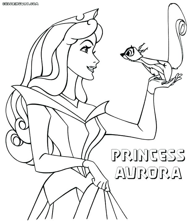 615x713 Aurora Coloring Page Princess Palace Pets Coloring Pages Also