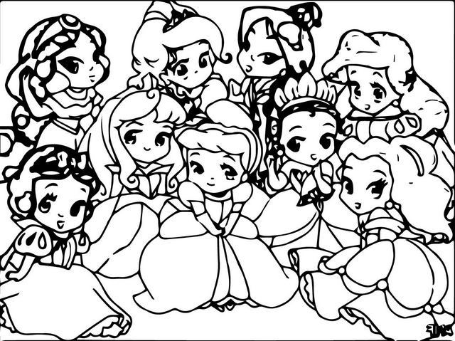 640x479 Princess Baby Coloring Pages Forever Coloring