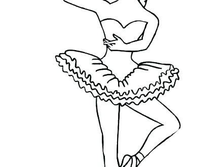 440x330 Barbie Coloring Pages Free Printable Barbie Ballerina Coloring