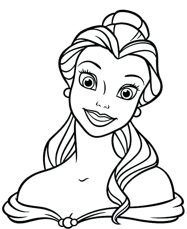 600x736 Belle Coloring Sheets Coloring Pages Coloring Pages Belle Coloring