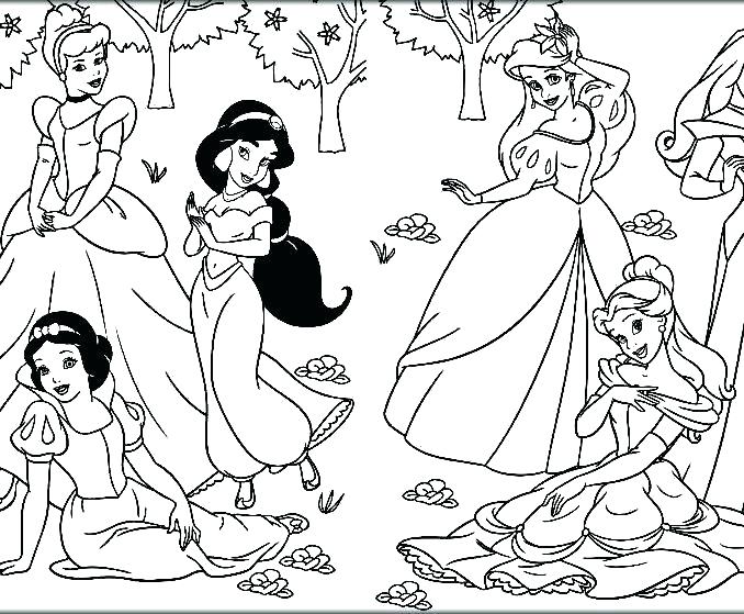 678x559 Free Coloring Pages Princess Princess Coloring Pages Princess