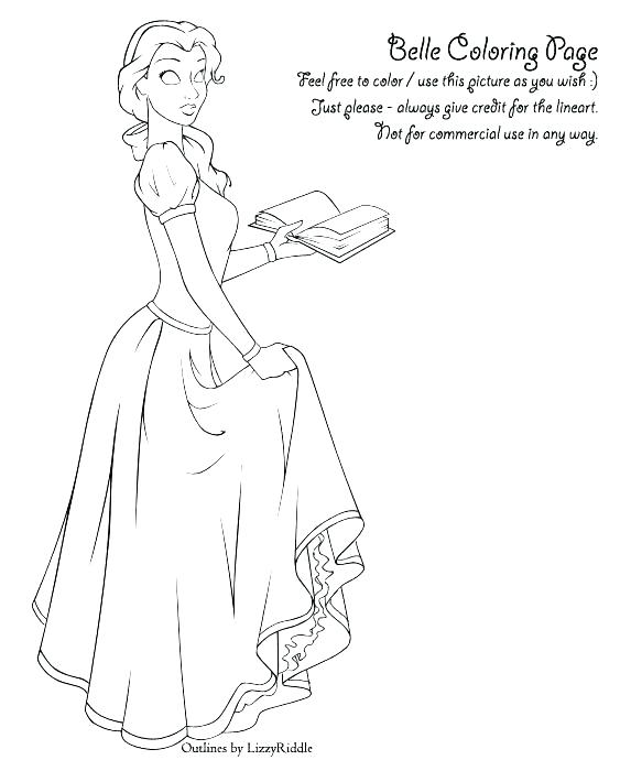 573x700 Bella Coloring Pages