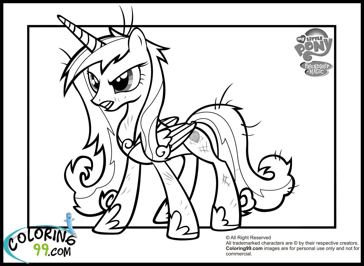 1500x1100 Lovely Princess Cadence Coloring Pages With Additional