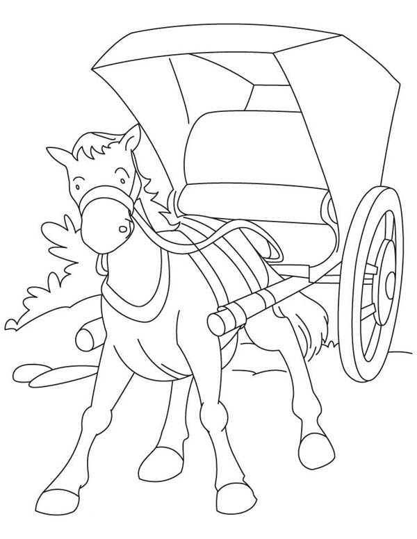 600x776 Cinderella Carriage Coloring Pages Best Of Horse And Glum Me