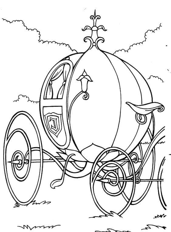 563x761 Free Printable Cinderella Coloring Pages