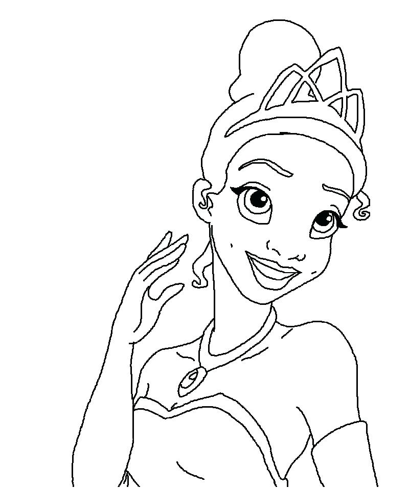 800x954 Tiana Coloring Page Princess Coloring Pages Cartoon Download
