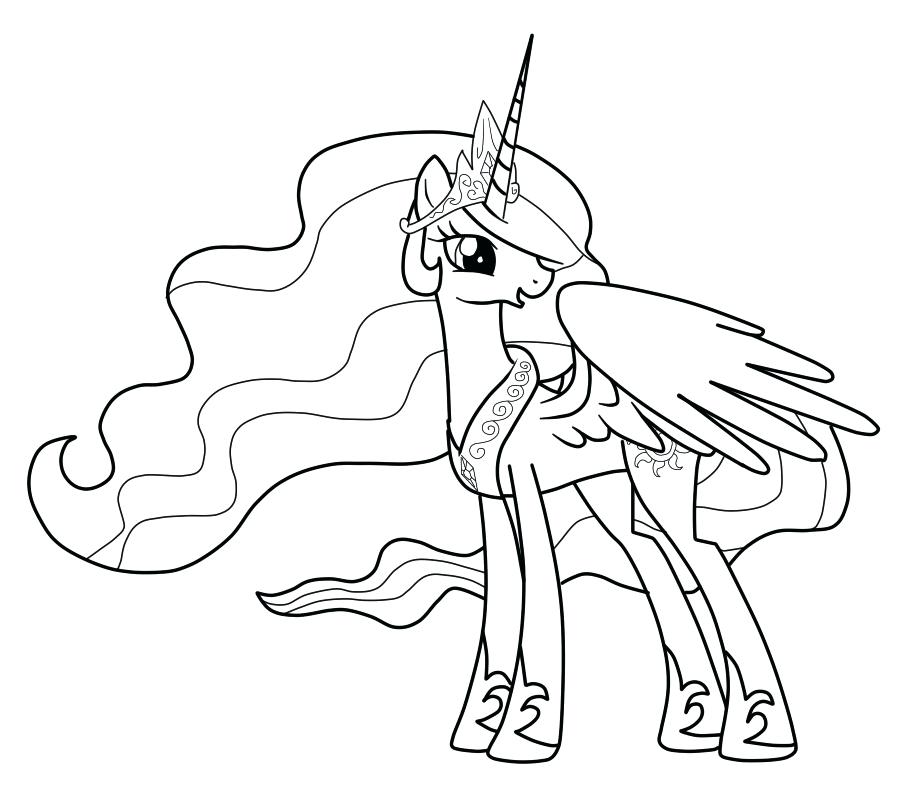 900x804 Princess Celestia Coloring Pages Sheet