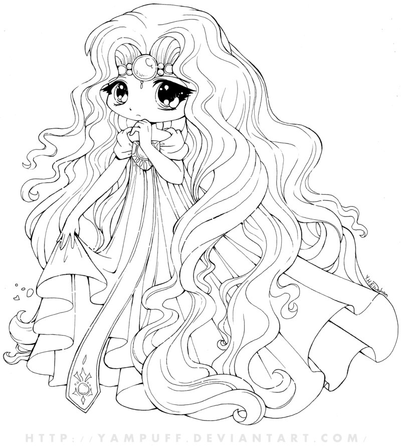 800x891 Best Anime Princess Coloring Pages For Adults Free Printable