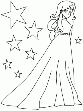 290x386 Irish Princess Coloring Pages Girl Book