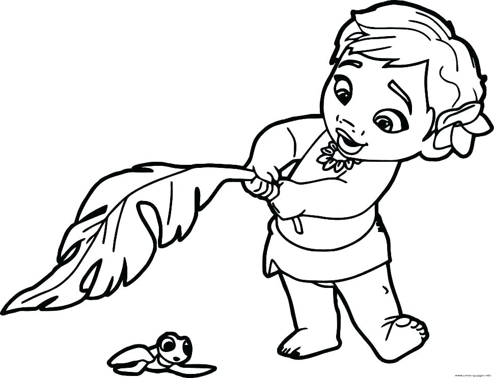 970x743 Disney Princess Coloring Pages Printable Free Babies Baby Color