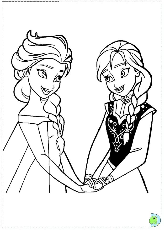 691x960 Lovely Princess Coloring Pages Frozen For Your Line Drawings