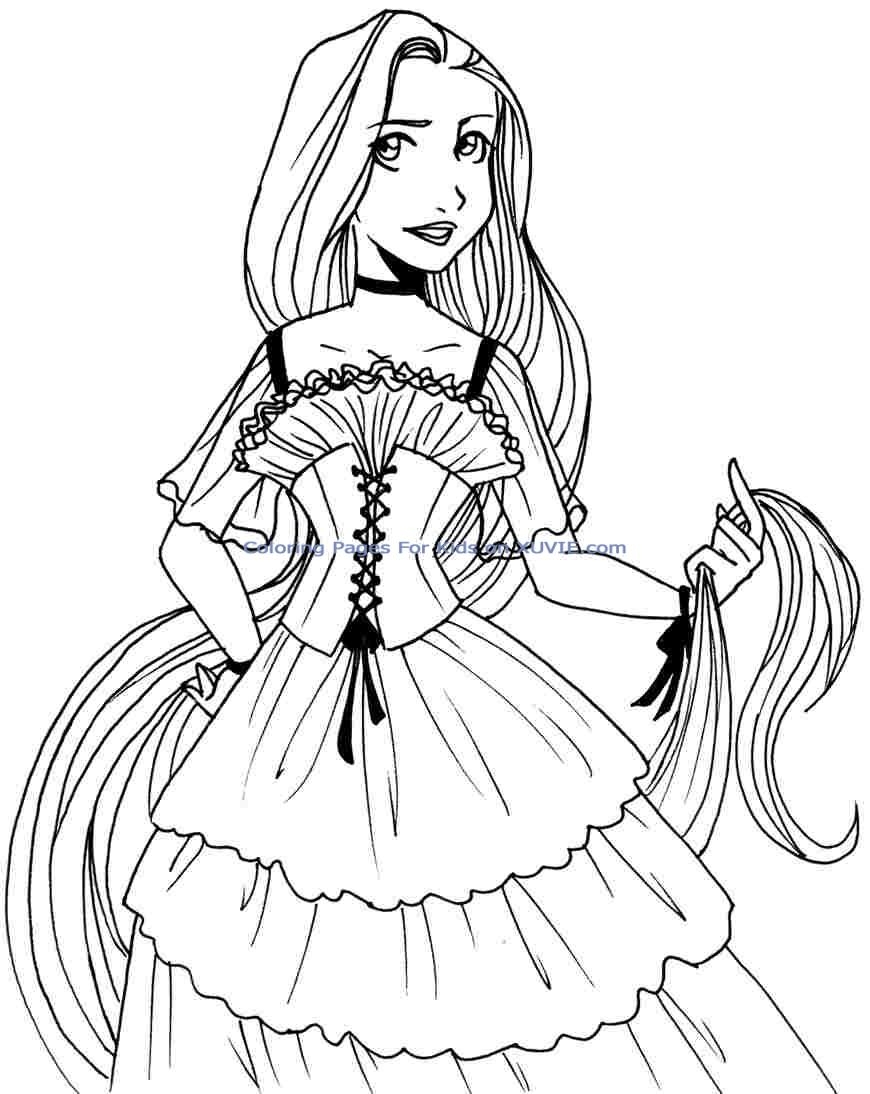 870x1094 Fresh Disney Princess Coloring Pages Online Collection Printable