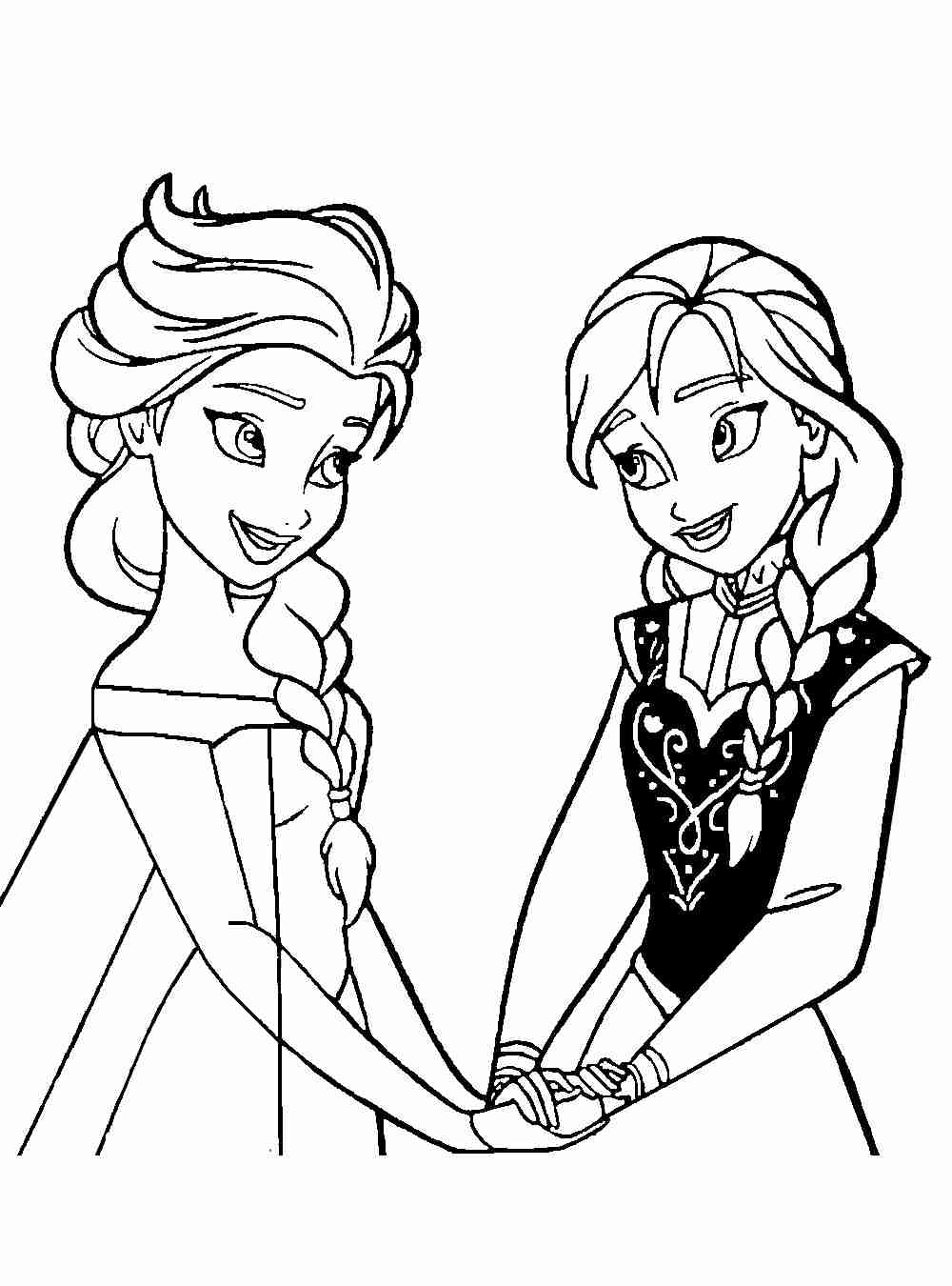 1000x1350 Disney Princess Coloring Pages Frozen Elsa Olegratiy Princess