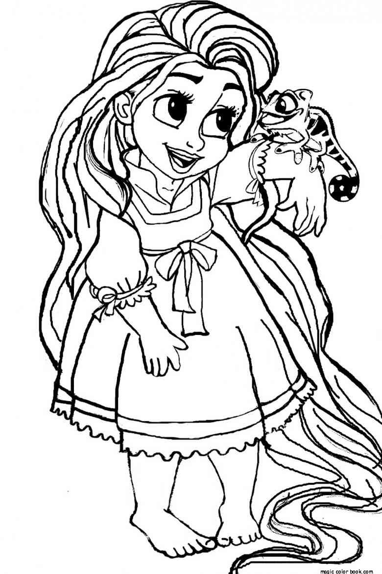 780x1172 Girls Princess Coloring Page Print Disney