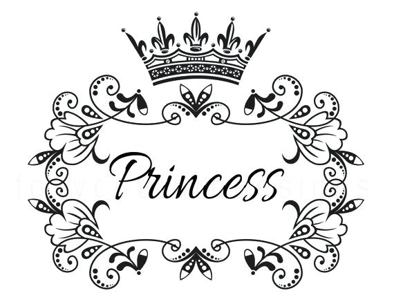 570x440 Princess Crown Coloring Pages Diamond On Princess Crown Coloring