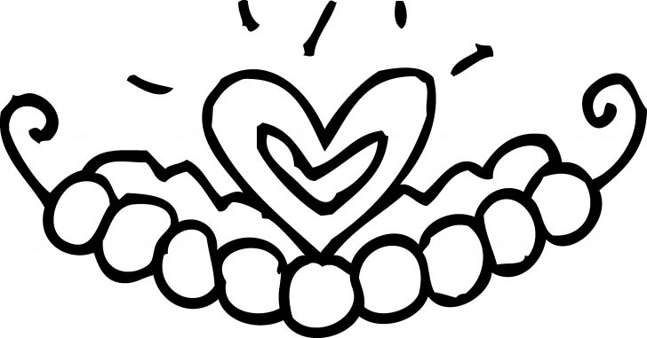 728x381 Princess Crown Coloring Pages