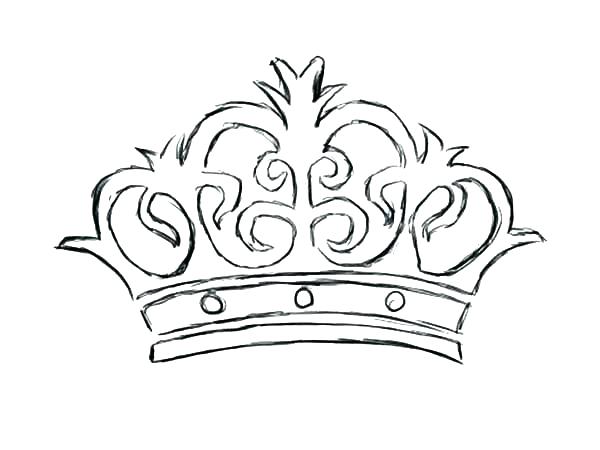 600x450 Princess Tiara Coloring Pages Crown Coloring Sheet Princess Crown