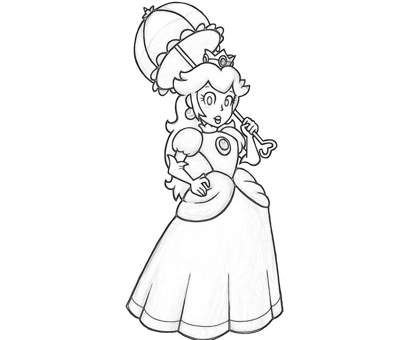 800x667 Princess Daisy Coloring Pages Many Interesting Cliparts