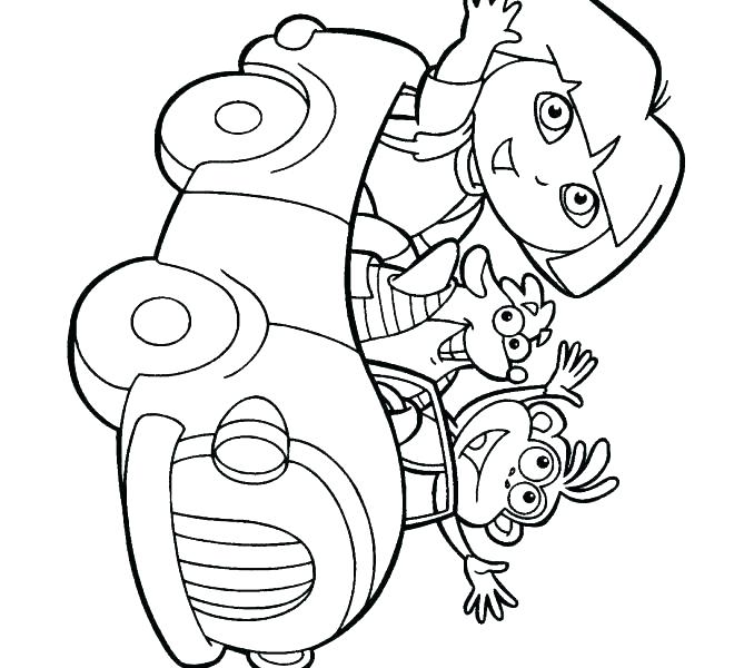 678x600 Dora Coloring Pages Printable Princess Coloring Pages Printable