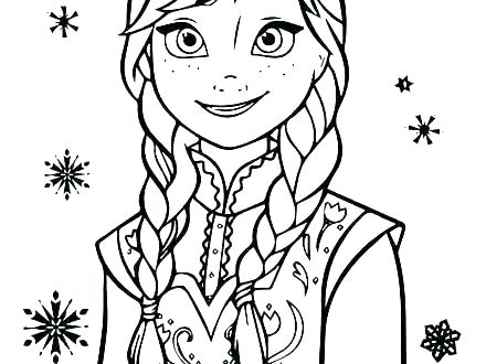 440x330 Frozen Anna Coloring Pages And Coloring Pages Frozen Coloring