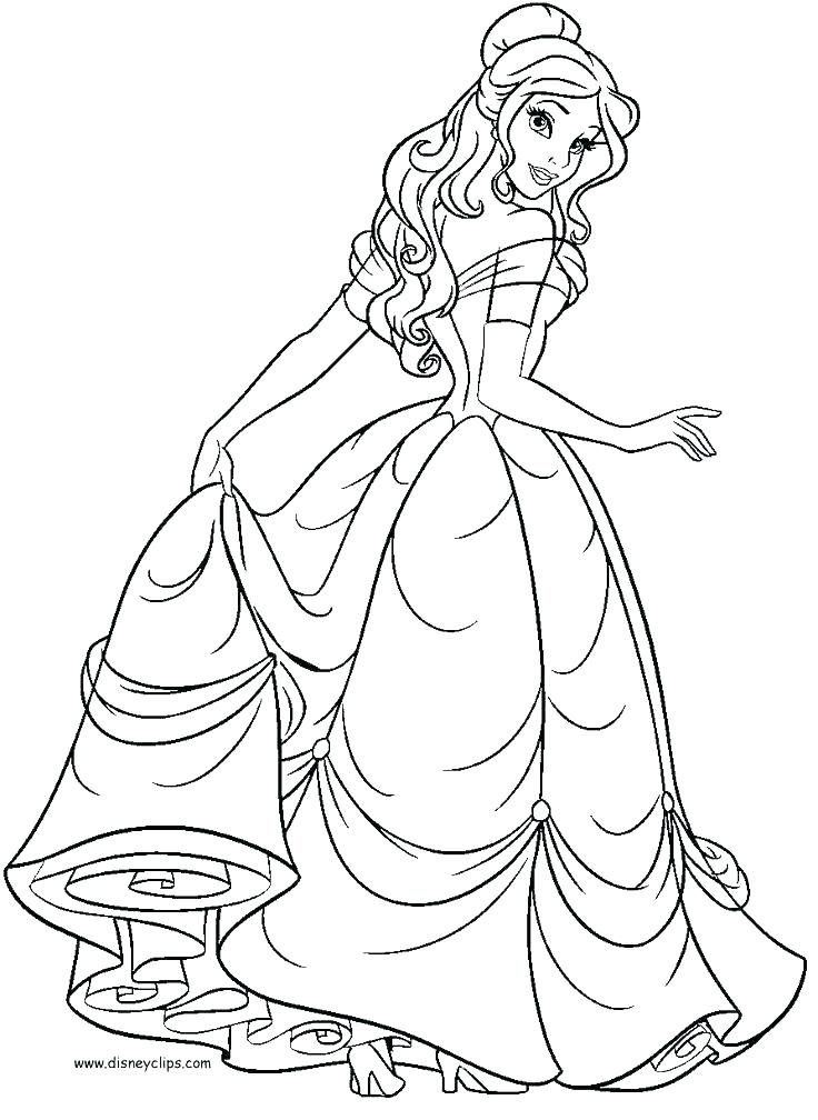 736x1008 Princess Coloring Pages Printable Free Princess Free Coloring