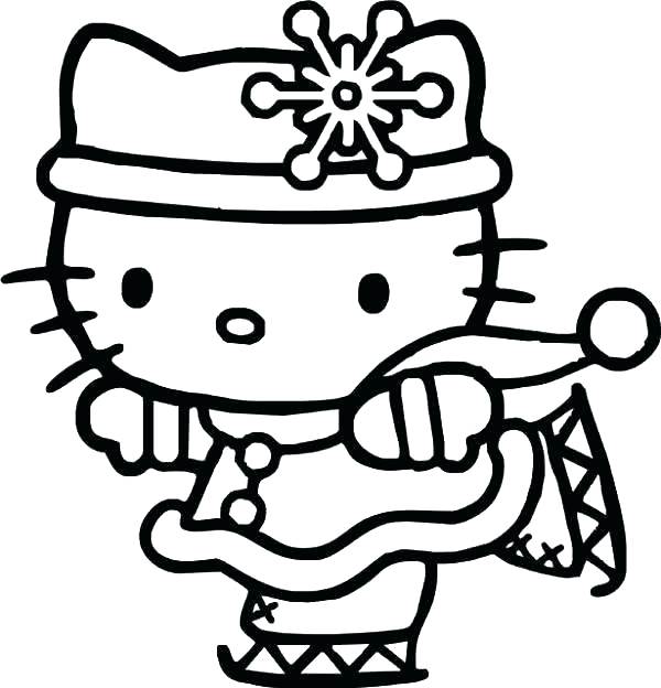 600x624 Hello Kitty Coloring Pages That You Can Print Hello Kitty Princess
